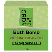 CBD Living - CBD Bath Bomb - Soothing Eucalyptus